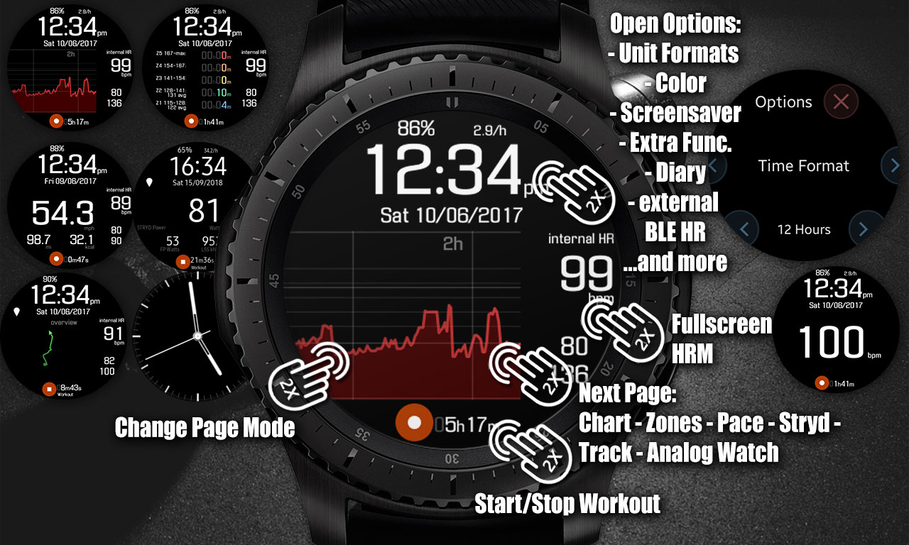 galaxy watch with strava